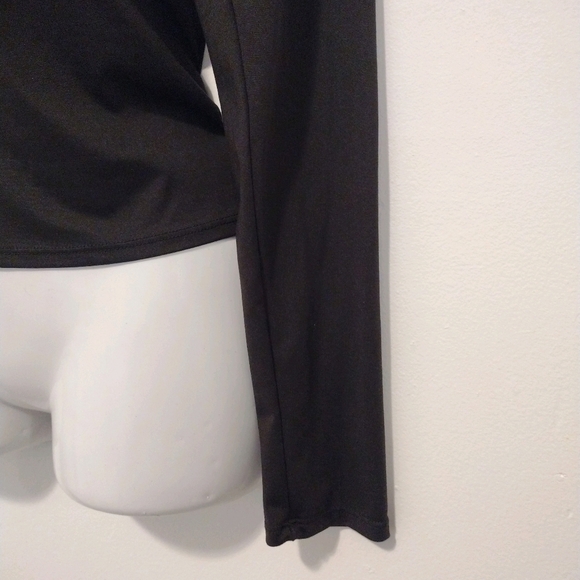 Forever 21 - One Shoulder Long Sleeve Satin Top - Picture 7 of 12